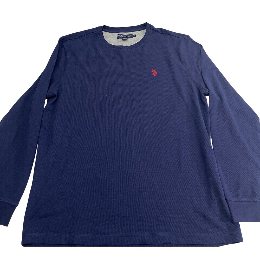 US‎ Polo Assn t-shirt Men's size XL navy long-sleeve